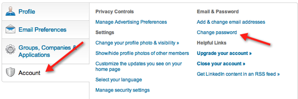 linkedin password veranderen linkedin wachtwoord aanpassen