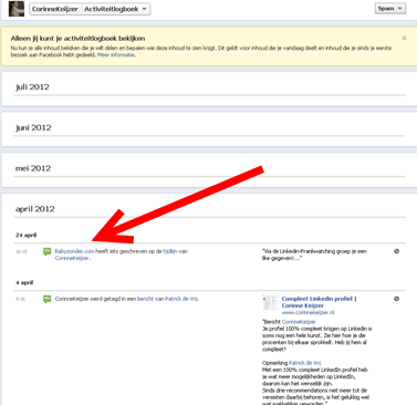 spamfilter facebook  facebook spamberichten