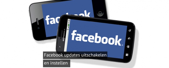 facebook updates uitschakelen
