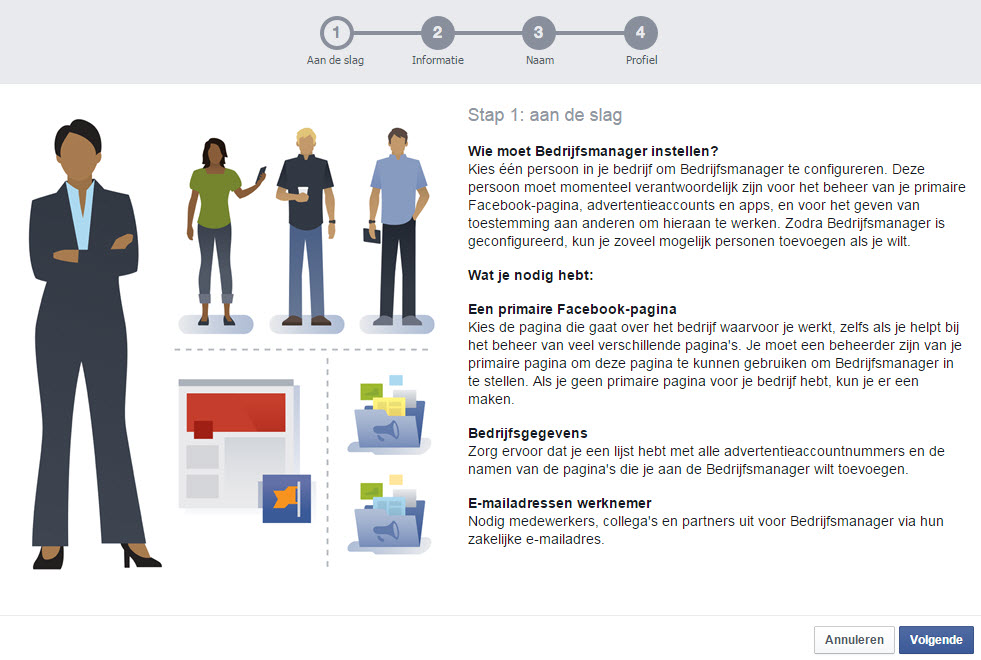 Facebook Bedrijfsmanager Facebook Businessmanager