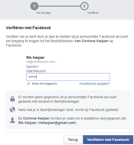 Facebook Bedrijfsmanager Facebook Businessmanager