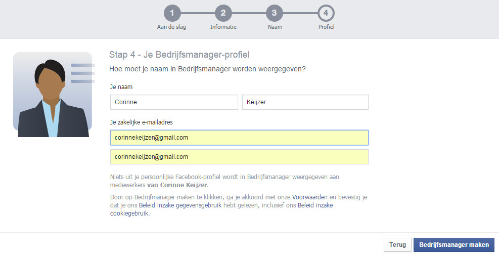 Facebook bedrijfsmanager Facebook Businessmanager