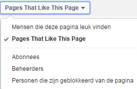 likes facebookpagina fans facebookpagina