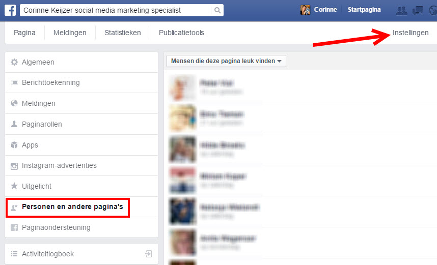 likes facebookpagina fans facebookpagina