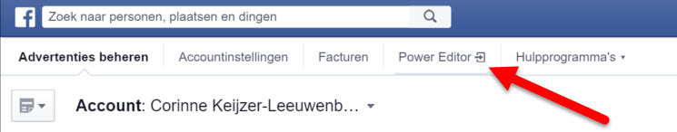 Facebook Powereditor