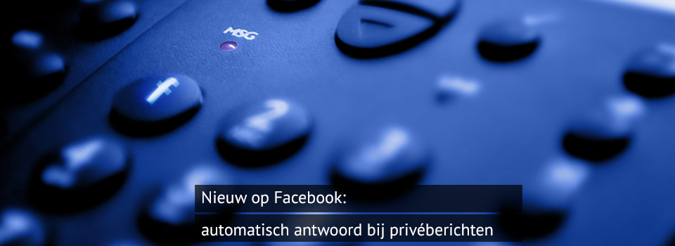 afwezigheidsassistent Facebook
