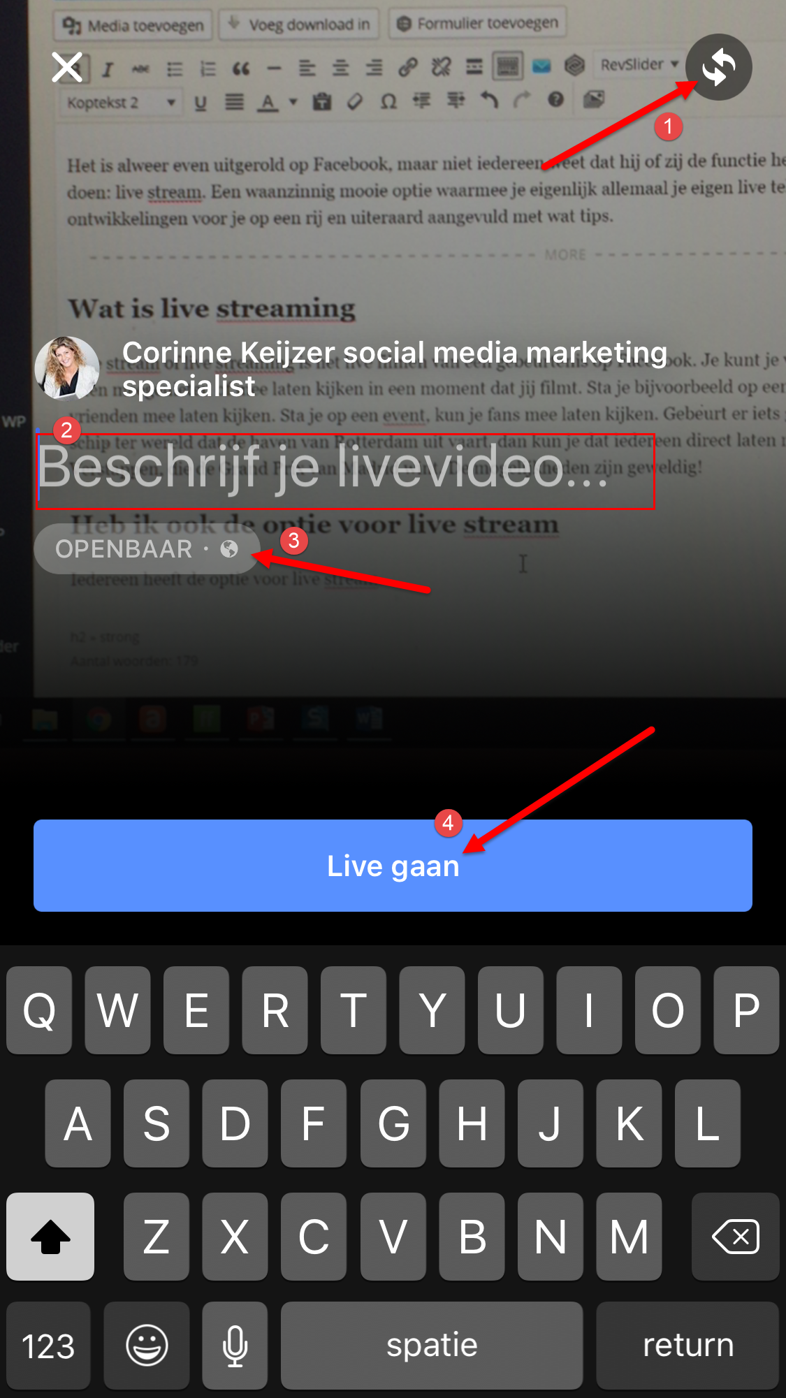 live video facebook facebook live stream
