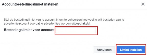 Facebook advertentiebeheer opzetten - stap 12