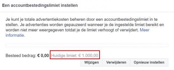 Facebook advertentiebeheer opzetten - stap 12 Facebook advertentiebeheer opzetten - stap 12a