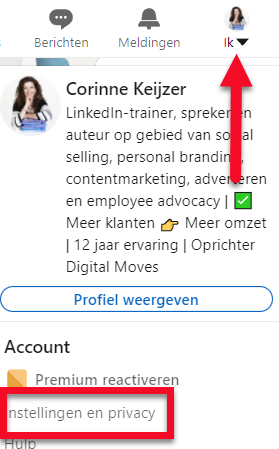 linkedin beveiligen