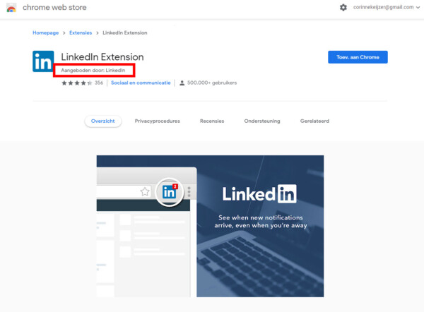 linkedin chrome combi