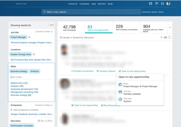 recruitment tool linkedin