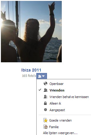 fotos afschermen facebook