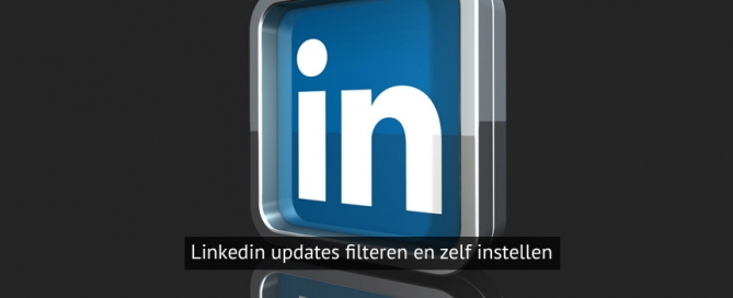 linkedin instellingen updates aanpassen