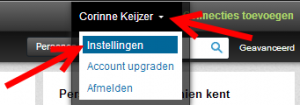 linkedin emails aanpassen