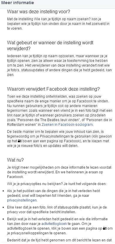 facebook privacy