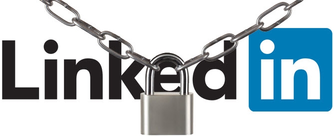 beveilingsinstellingen linkedin