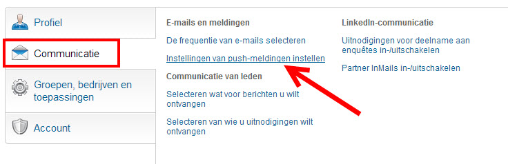 hoe zet ik reacties uit op linkedin