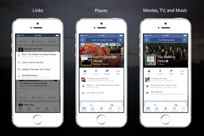facebook berichten opslaan