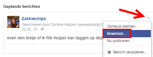 hoe kan ik iemand taggen op facebook 