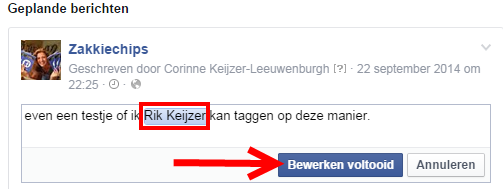hoe kan ik iemand taggen op facebook 