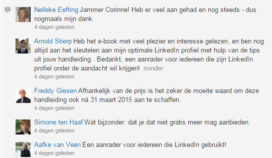 LinkedIn handleiding Corinne Keijzer