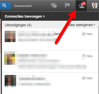 email contacten importeren linkedin