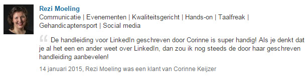 linkedin handleiding review