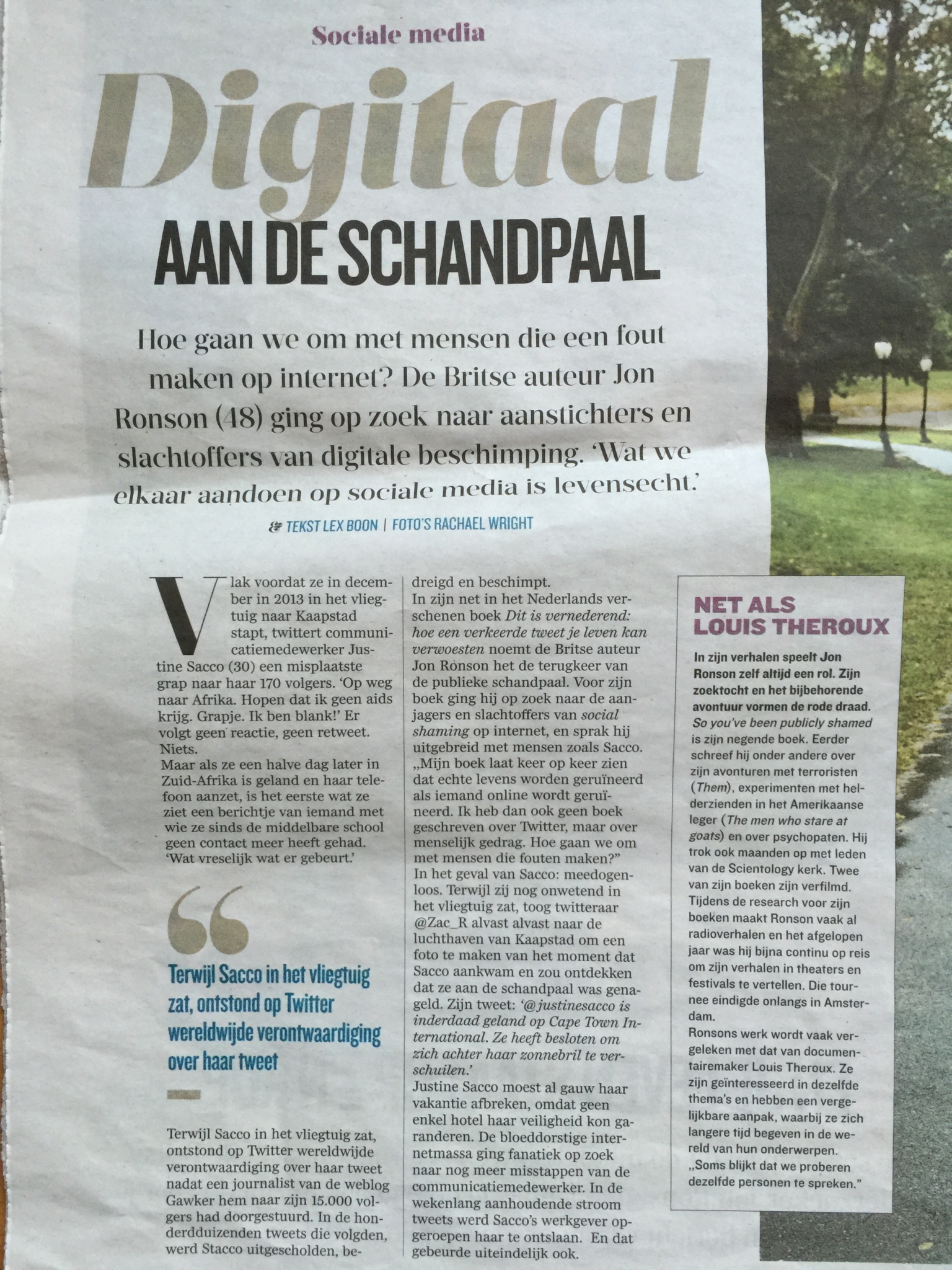 interview social media specialist Corinne Keijzer