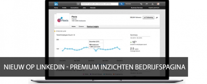 cijfers bedrijfspagina linkedin