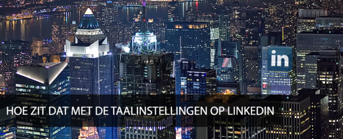 linkedin meerdere talen