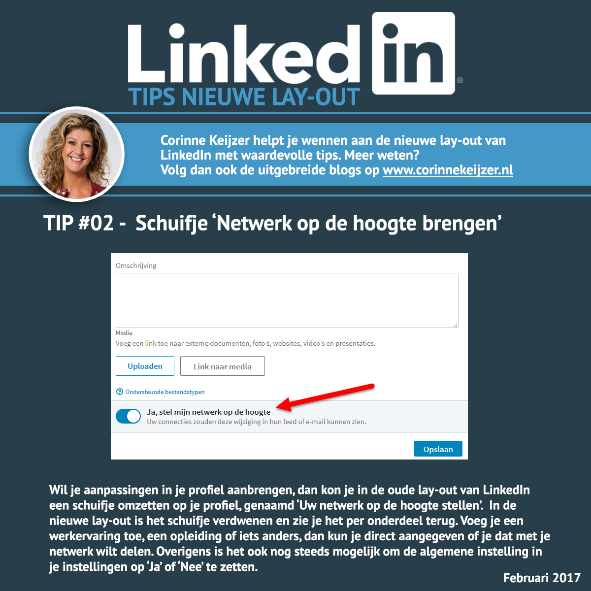 wat is er veranderd op linkedin in de nieuwe layout