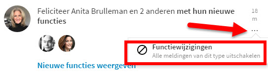 Zo zet je meldingen op LinkedIn uit