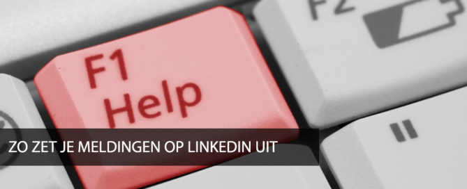 Hoe zet ik meldingen uit op LinkedIn