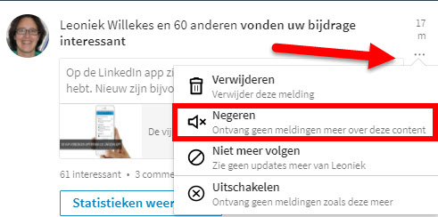 hoe zet ik reacties uit