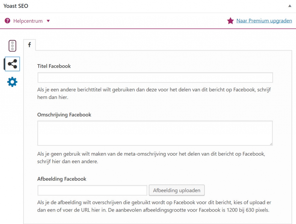 Gebruik Yoast of ALLINONESEO voor je Open Graph tags