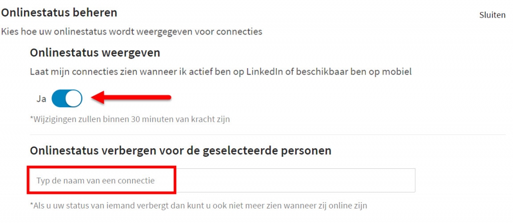 privacy linkedin