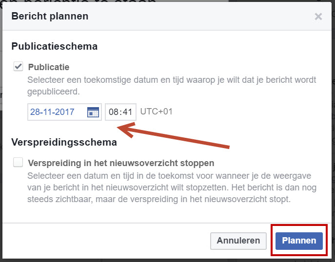 4 tips voor het inplannen van Facebookberichten