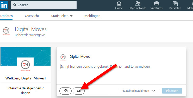 bedrijfsprofiel video linkedin