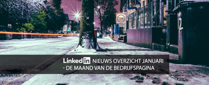 linkedin overzicht ontwikkelingen