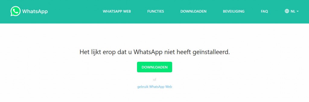 Een klikbare Whatsapp button of link op je website