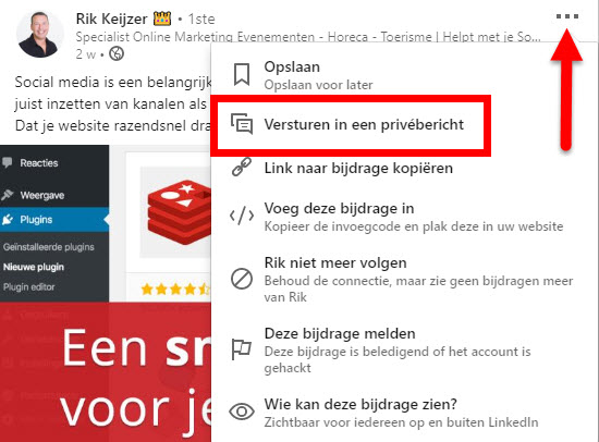 update prive delen