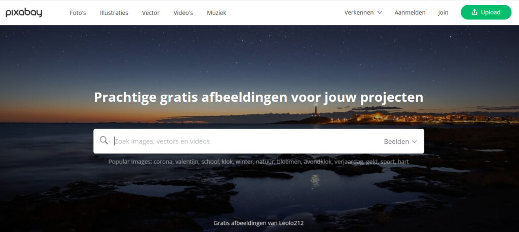 De beste gratis websites voor stockfoto's: pixabay