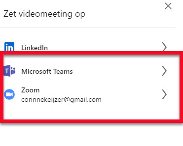 videobellen linkedin