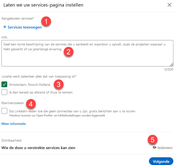 linkedin expertise ondernemers